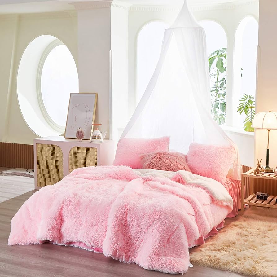 Amazon.com: Joyreap 3-Piece Plush Shaggy Comforter Set, King Size